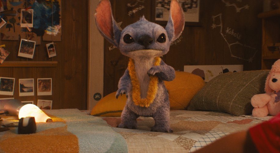 First look at Stitch in the live-action adaptation of ‘LILO &amp; STITCH.’