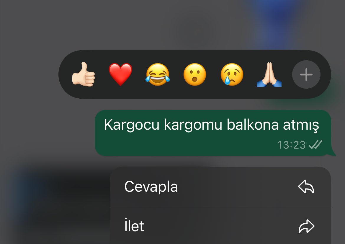 Bugün şöyle bi olay yaşandı