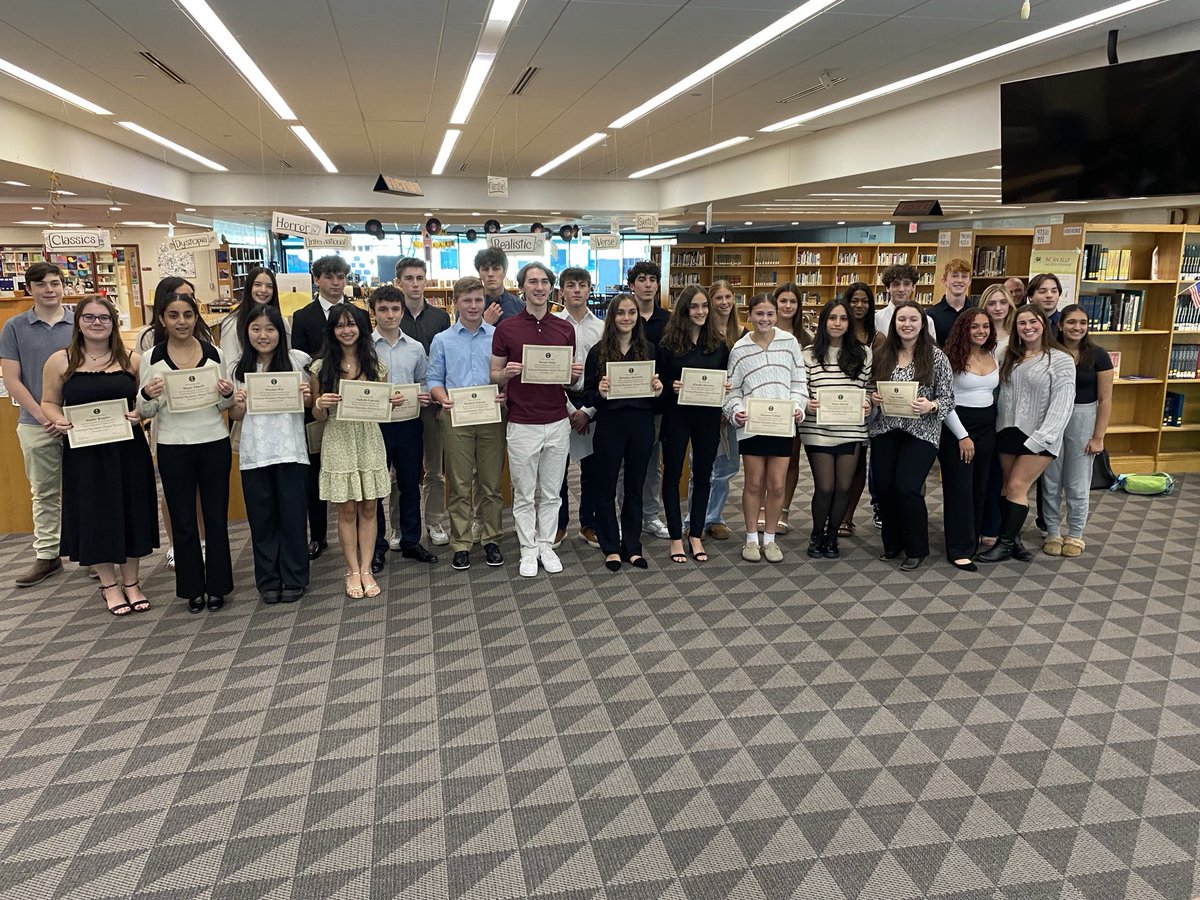 Congratulations to the new inductees of the Masuk National Business Honor Society!  #pantherpride