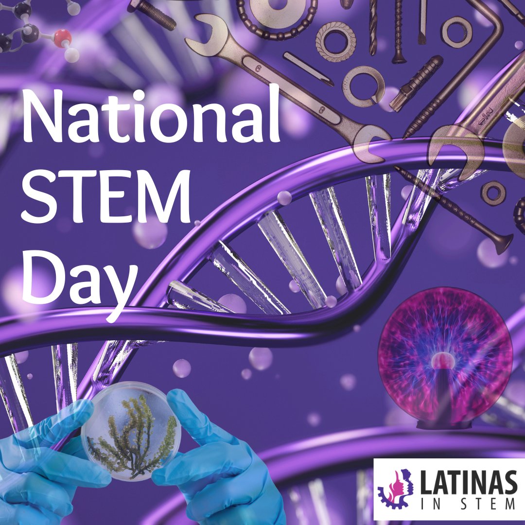 LatinasinSTEM's tweet image. Happy #NationalSTEMDay !
Remember, that YOU belong in STEM.