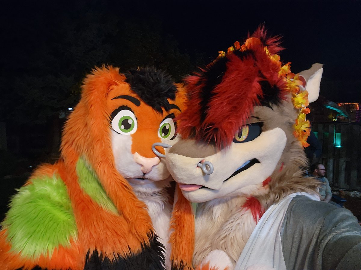 Spend some time hooking your friends into some fun antics this weekend! 🪝 
#FursuitFriday