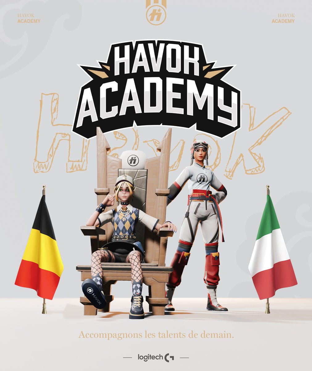 Il est important pour nous d’accompagner les talents de demain 🤝

Nous sommes fiers de vous annoncer le lancement de notre équipe académique.

<a href="/coach_grimz/">HvK Grimz</a> s’occupera de les aider à s’améliorer et à continuer leur ascension jusqu’au sommet !

#HVKWIN 🤍💛