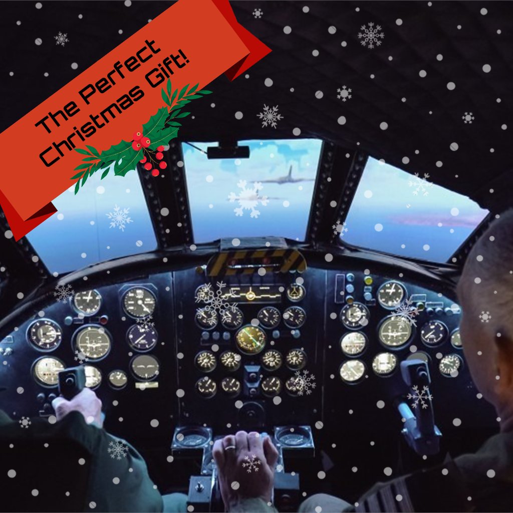 RunwayFlightSim's tweet photo. 🎁🎁The Perfect Christmas Gift from just £50!🎁🎁

Right now you will receive 50% extra time for free on all our timed flight simulator experiences in our 737, Vulcan or Spitfire simulators! Experiences start from just £50!

https://t.co/MTUb81gt3D

#ChristmasPresent #Gift https://t.co/1riDOTTKoe