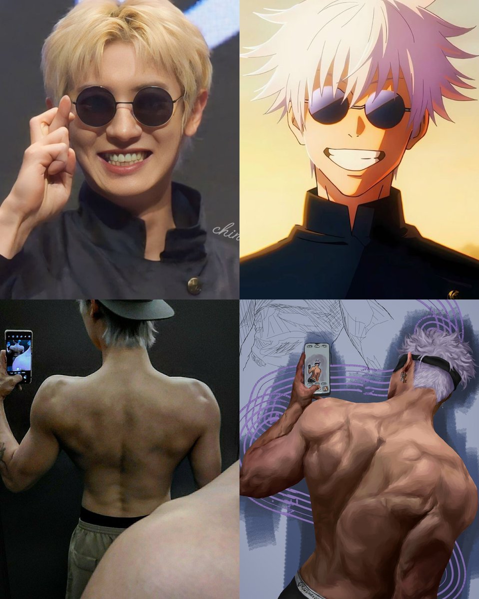 PARK CHANYEOL                GOJO SATORU