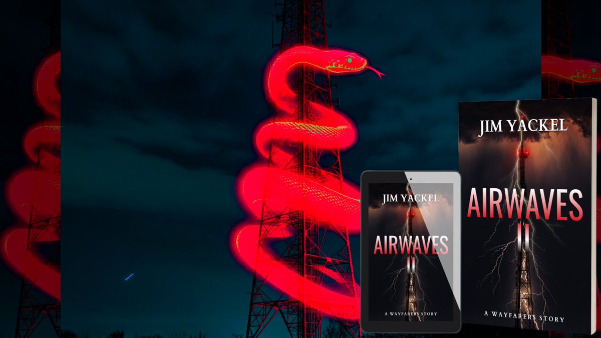 jim_yackel's tweet image. Pure techno-supernatural evil grips the AM 63 mast radiator! Is it a just a show of force? Uncover the truth in Airwaves Two: A Wayfarers Story, the thrilling sequel to Airwaves. Grab it now on Kindle or print! Grab it here: amazon.com/dp/B0DM2C6CGZ/
#BookBoost #IARTG