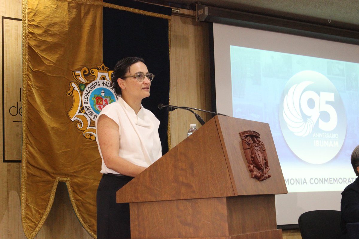 @ib_unam (@ib_unam) on Twitter photo Imágenes de nuestra ceremonia conmemorativa de los 95 Años del IBUNAM, con la presencia del Dr. Leonardo Lomelí Vanegas, Rector de la UNAM, la Dra. Ma. Soledad Funes Argüello, Coordinadora de la Investigación Científica, La Dra. Susana Magallón Puebla, directora del IBUNAM. Imágenes de nuestra ceremonia conmemorativa de los 95 Años del IBUNAM, con la presencia del Dr. Leonardo Lomelí Vanegas, Rector de la UNAM, la Dra. Ma. Soledad Funes Argüello, Coordinadora de la Investigación Científica, La Dra. Susana Magallón Puebla, directora del IBUNAM.