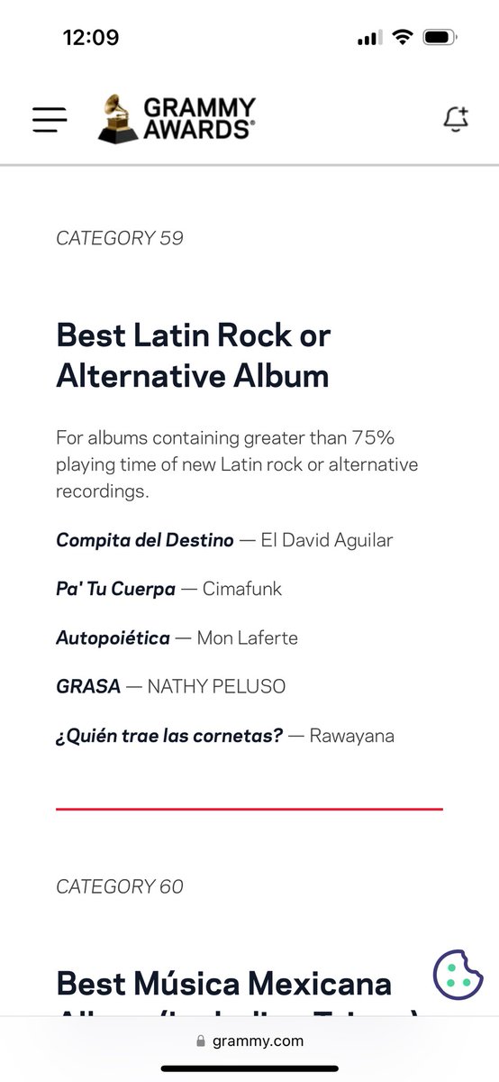It’s an honor and privilege to have worked with the incredible Alfredo Gonzalez on the track “Dime” from the album Pa Tu Cuerpa. Congratulations on the Grammy Nomination Cimafunk! 🙌🏻🔥