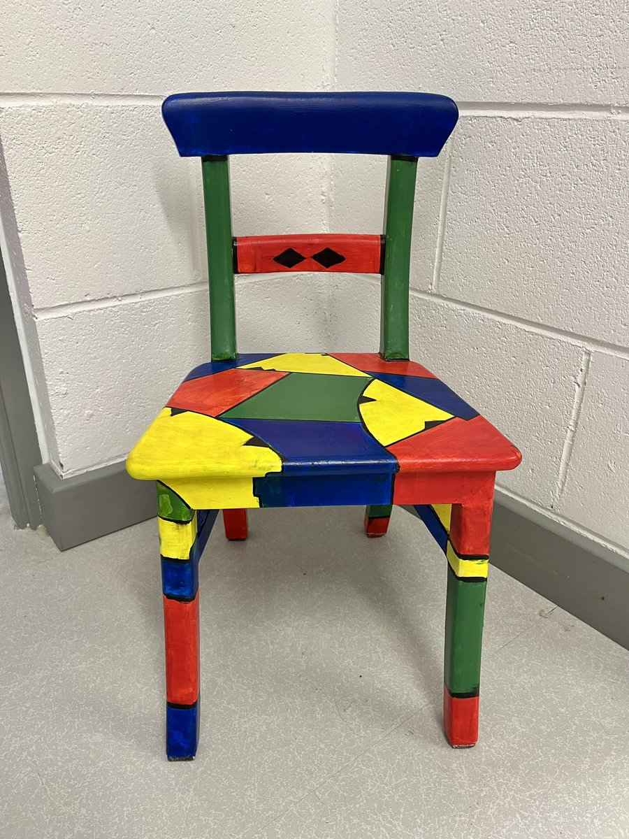 SNPKanturk's tweet photo. Creative Chairs Update

We’re all but finished… only a bit of varnishing to do. 

So #Proud of our work. 

Well done to Mrs Boyce’s 2 groups that completed this project. 

#CreativeChair 

@StMartinDublin #TheMovingCrib https://t.co/0Iwn94MW5x