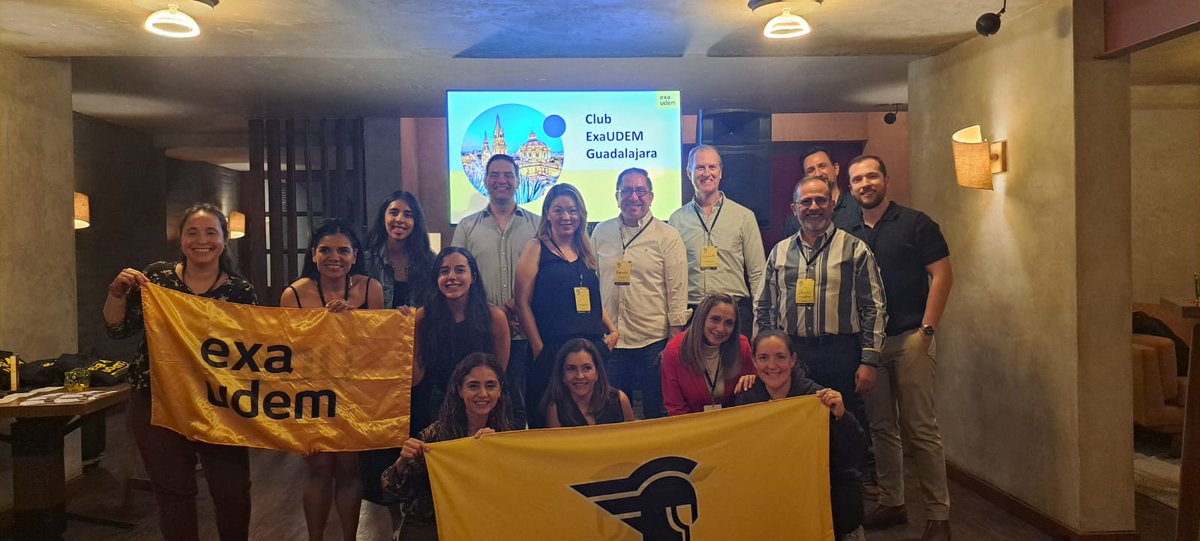ExaUDEM's tweet photo. Ayer nos reunimos en Guadalajara con nuestra comunidad ExaUDEM, recordando y compartiendo todo lo que hace especial a la UDEM. Gracias a quienes nos acompañaron 🌟 #ExaUDEMentuCiudad #OrgulloUDEM https://t.co/HDB1vigtEB