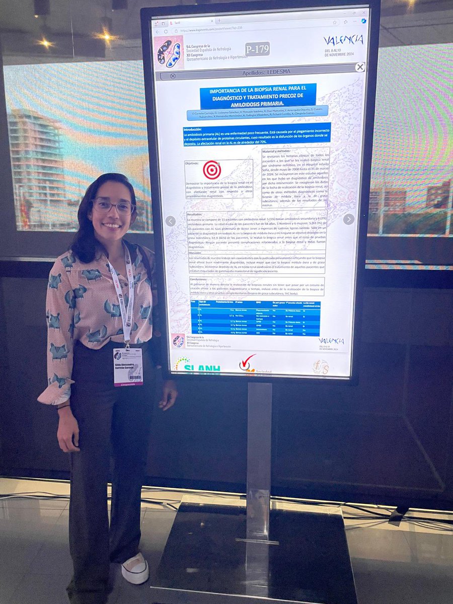 Importancia de la biopsia renal para el diagnóstico y tratamiento precoz de la amiloidosis primaria. Intentemos quitarle el significado incierto a la gammapatía monoclonal #senefro24