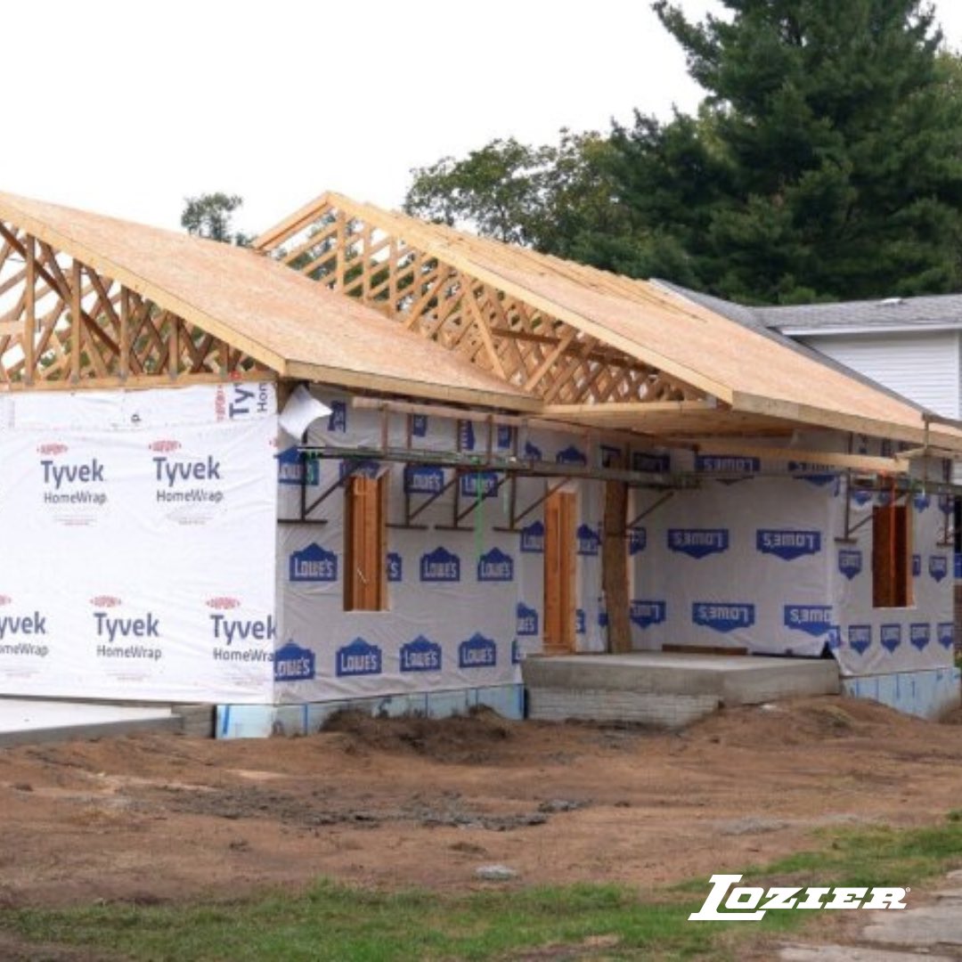 Lozier Community Grants support 10 new homes through Habitat for Humanity of Elkhart County which exists to bring people together to build homes, communities and hope.
