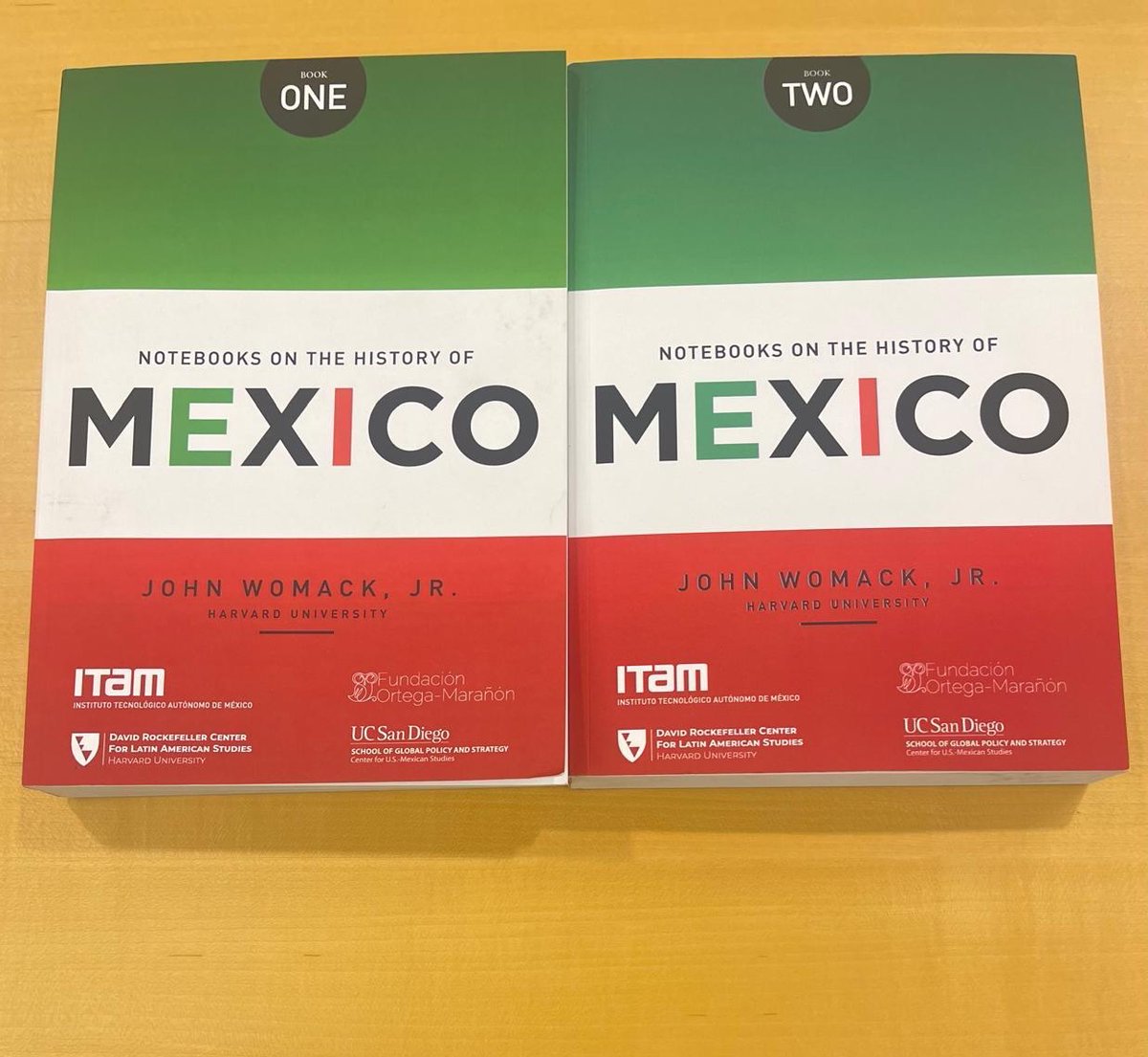 Today, we celebrated the publication of both editions of "Notebooks on the History of Mexico", a compilation of notes from Dr. John Womack's class on Mexican history, one of the most comprehensive in the world, with an event at Harvard University. 
<a href="/HarvardDRCLAS/">DRCLAS @ Harvard</a> <a href="/ITAM_mx/">ITAM</a>