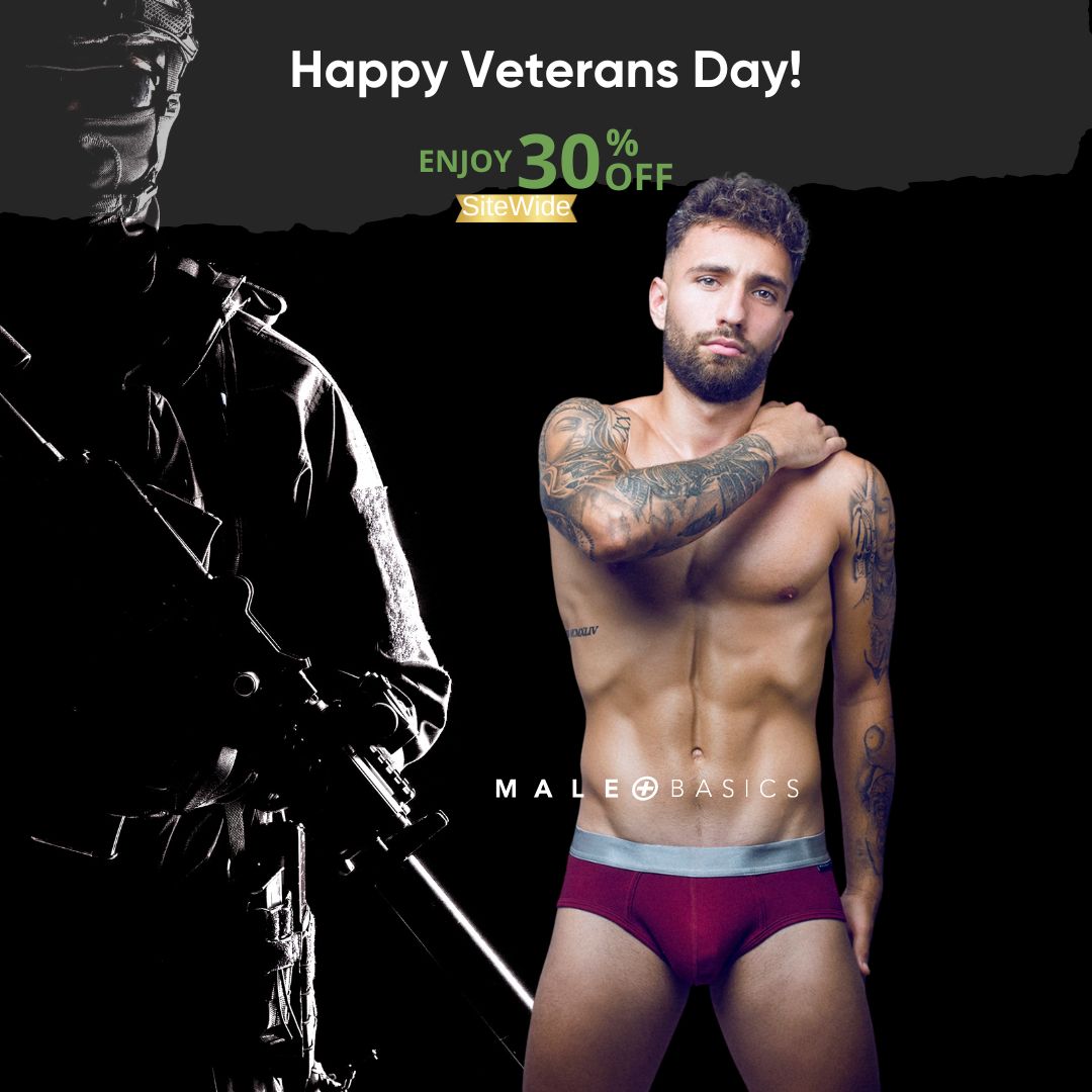 Veterans Day Sale Alert!
In honor of Veterans Day, we're giving you 30% OFF sitewide at Malebasics! 🛒✨ This offer is available only on November 11th and 12th – don’t miss your chance to upgrade your essentials! 🔥
Shop now and celebrate with us! 👏