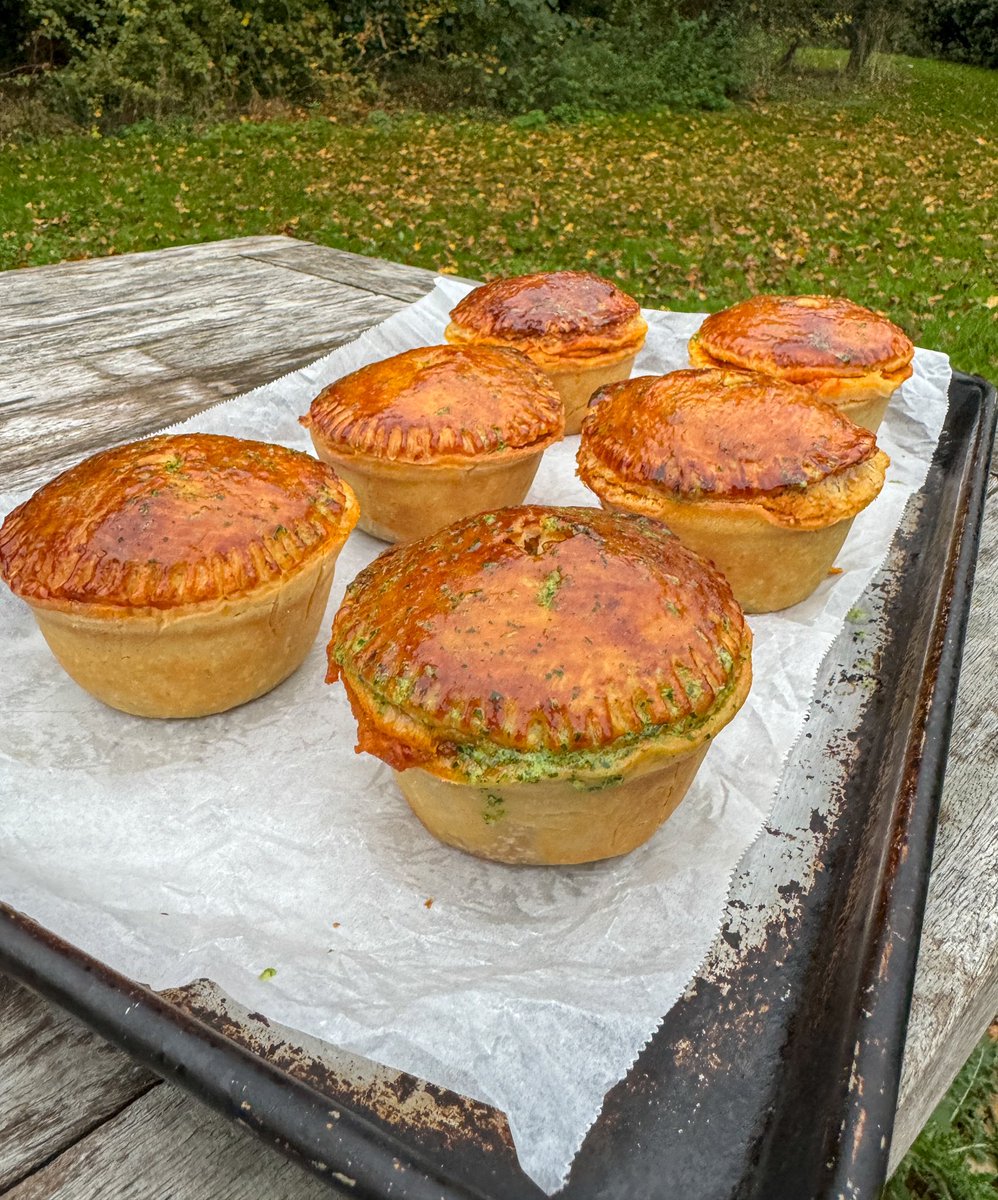 ben_racey's tweet photo. Curry pies 🔥🥧

Filled with butter chicken &amp; Bombay potatoes and topped with peshwari stuffed puff pastry!

The full recipe is from my blog: https://t.co/HaCXbI225r

#curry #pie #dinner https://t.co/c0E2fJzckQ