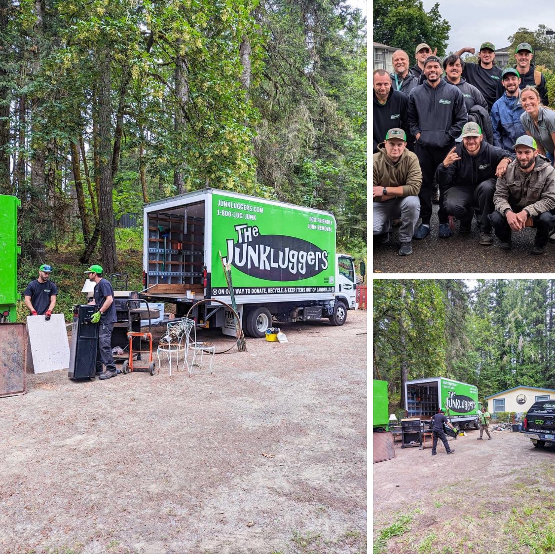 Ever wondered what goes into a junk removal job?   

Here’s a sneak peek behind the scenes! Look at our team in action as they remove old furniture, electronics, and more – all while staying eco-friendly.  
#junkluggersofhoustonwest