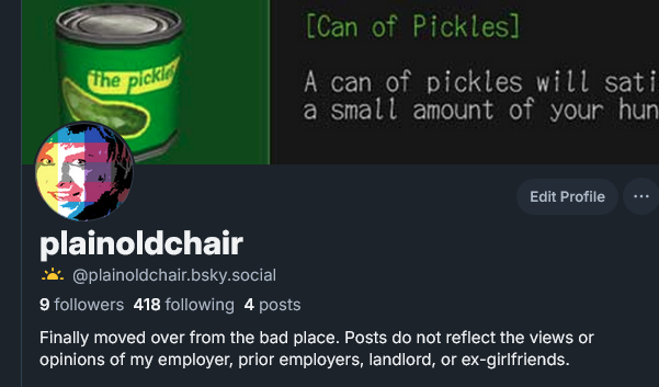 plainoldchair is outta here tweet media