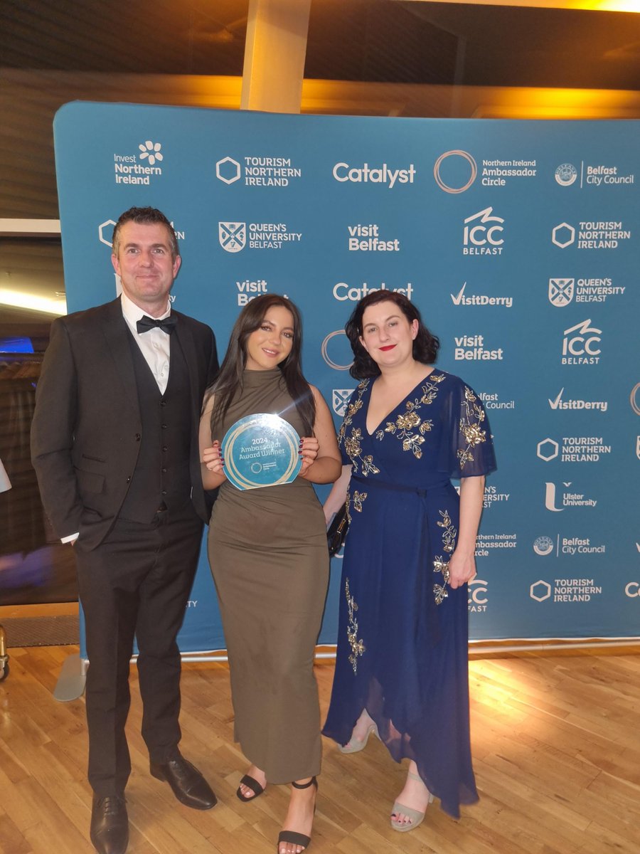 IFIC Updates (@ificinfo) on Twitter photo We are delighted to announce that last night we were awarded the Visit Belfast Ambassador Award for the Best International Business Event - Such a pleasure to accept such a prestigious award!
🔗ow.ly/MUYR50U3rg3
<a href="/VisitBelfastBiz/">Visit Belfast Business Events</a> <a href="/TitanicBelfast/">Titanic Belfast</a> <a href="/abbeyconference/">Abbey Conferences</a> We are delighted to announce that last night we were awarded the Visit Belfast Ambassador Award for the Best International Business Event - Such a pleasure to accept such a prestigious award!
🔗ow.ly/MUYR50U3rg3
<a href="/VisitBelfastBiz/">Visit Belfast Business Events</a> <a href="/TitanicBelfast/">Titanic Belfast</a> <a href="/abbeyconference/">Abbey Conferences</a>