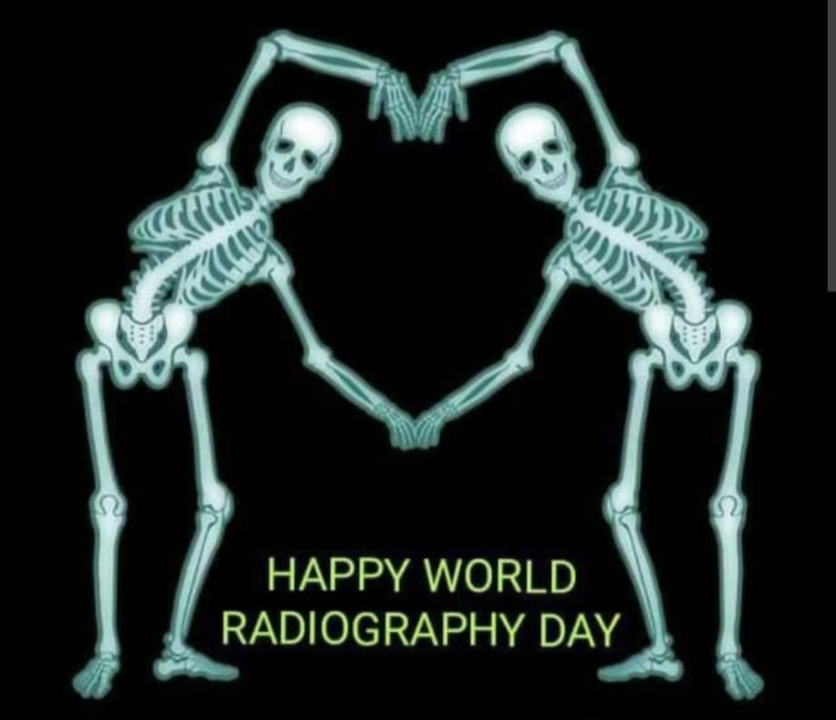 Happy World Radiography Day 🩻 to all of the Imaging department at Royal Orthopaedic Hospital. Thank you for everything that you all do, you are a vital part of the hospital and you all do amazing work 🩵