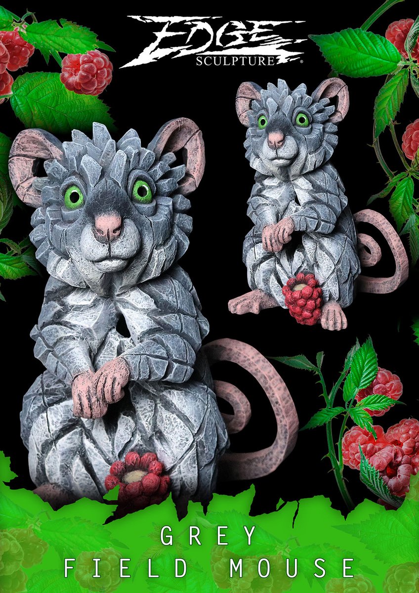 NEW Field Mouse Grey - Matt's painted the little fellow in grey with a raspberry, what a festive treat!

A batch of these will be available before Christmas but in limited quantities so get your orders in quickly!!!

artworx.co.uk