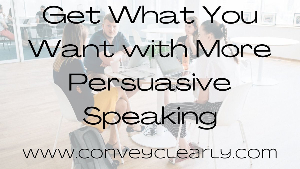 ConveyClearly's tweet photo. 💪
Persuasive people are charming and charismatic.
They get what they need out of life.
https://t.co/I4mDL9DSvb
#HowToPersuade #SoundAmazing #perssuasion https://t.co/JQUODNukM6