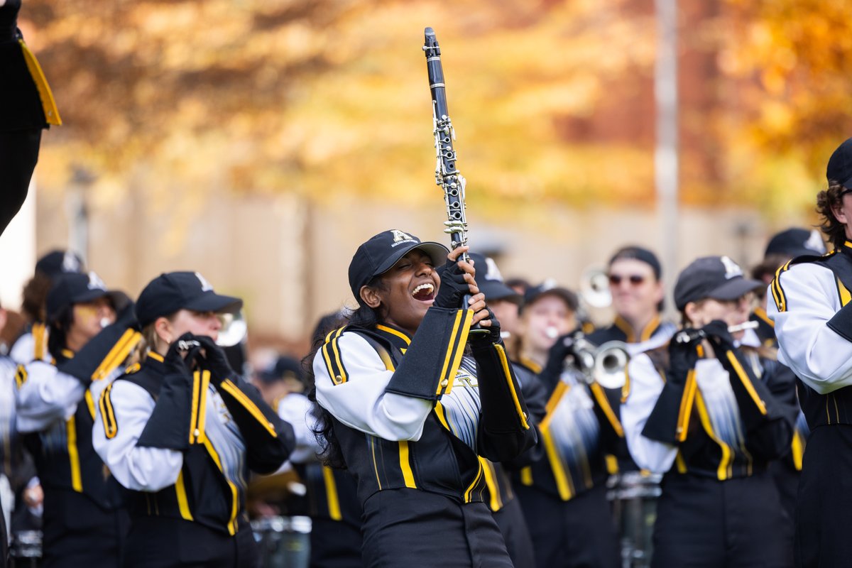 appstate's tweet photo. Gold is your color, Mountaineers! https://t.co/deax9dzsl3