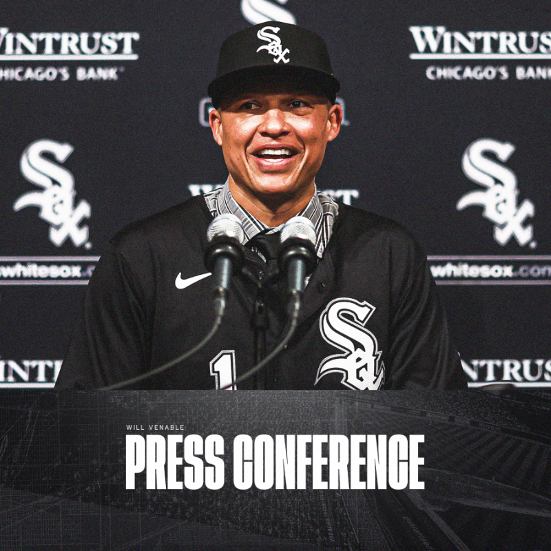 whitesox's tweet photo. Now introducing: Will Venable