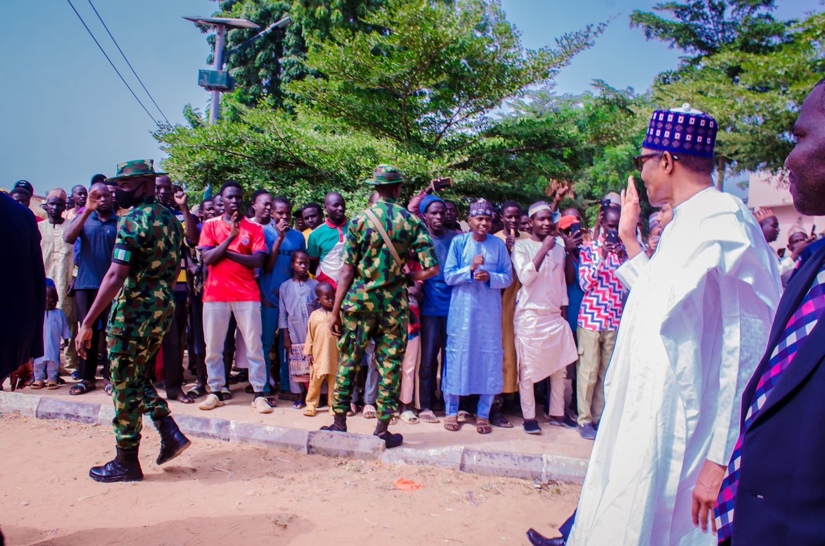 Today, in Daura, Katsina State.

JUMA'AT MUBARAK