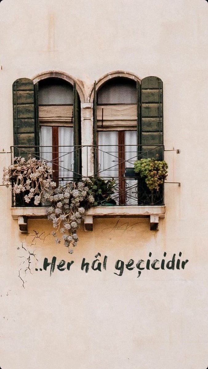 🍂Nefsime nasihat:

“Her hâl geçicidir.”