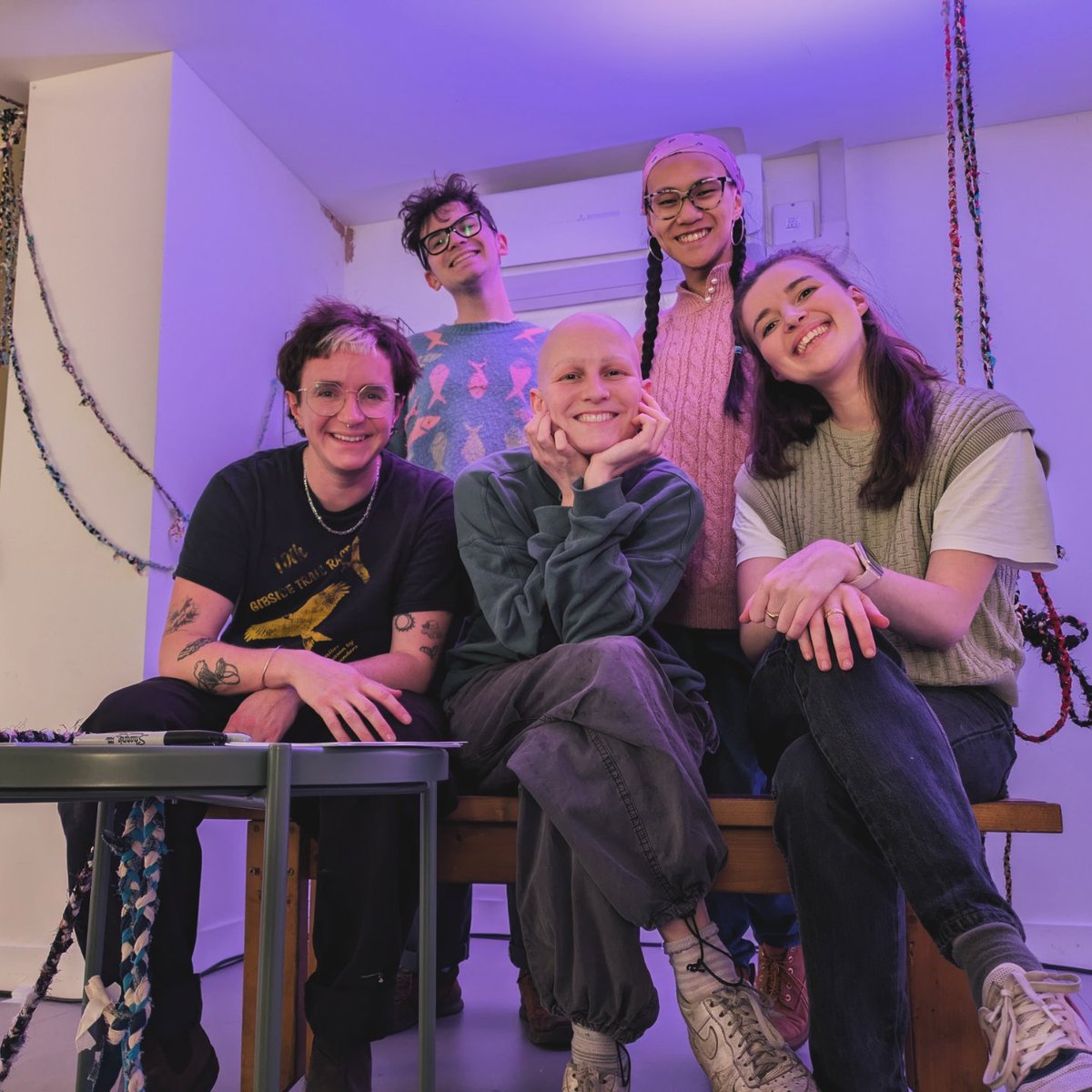Shybairntheatre's tweet photo. It's this weekend! ✨💜

We can't wait to share what we've made with you all. There are still some tickets left for performances @CamdenPT from 2pm tomorrow. Join us for some climate hope, in these times of despair. 

https://t.co/HYjF76tDP7 https://t.co/taJF2d9Ert