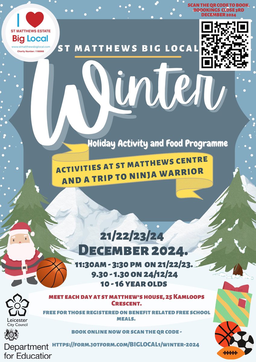 Registration now open until 3rd December.  Just 40 places remain.