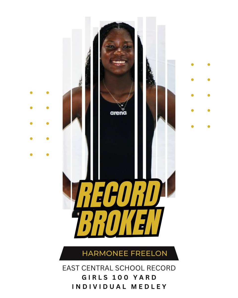EC_Swim_Team's tweet photo. Record breaking day at NEISD last chance meet today! Great job Harmonee! #ECSwim
@_ECAthletics @ECISDtweets @ArriolaSuzette @maggiwelham https://t.co/uYMctuWFTo