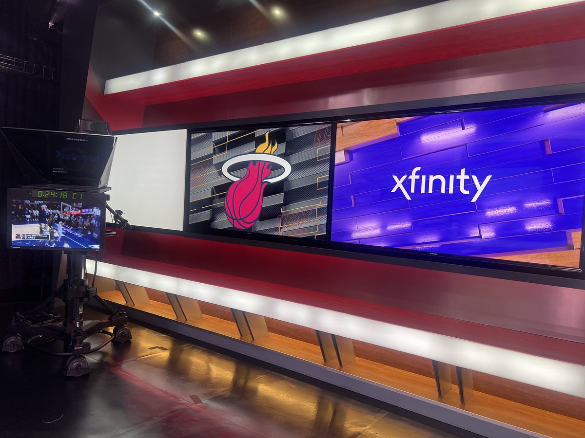 WillManso's tweet photo. Time for some Heat basketball on @FanDuelSN_Heat. Miami’s tough road trip continues in Denver. #HEATLive the pre-game show gets started at 8:30pm with me, @AmyAudibert @TheJaxShow and @EReidMiamiHeat getting you ready. https://t.co/iP55ruG5rp
