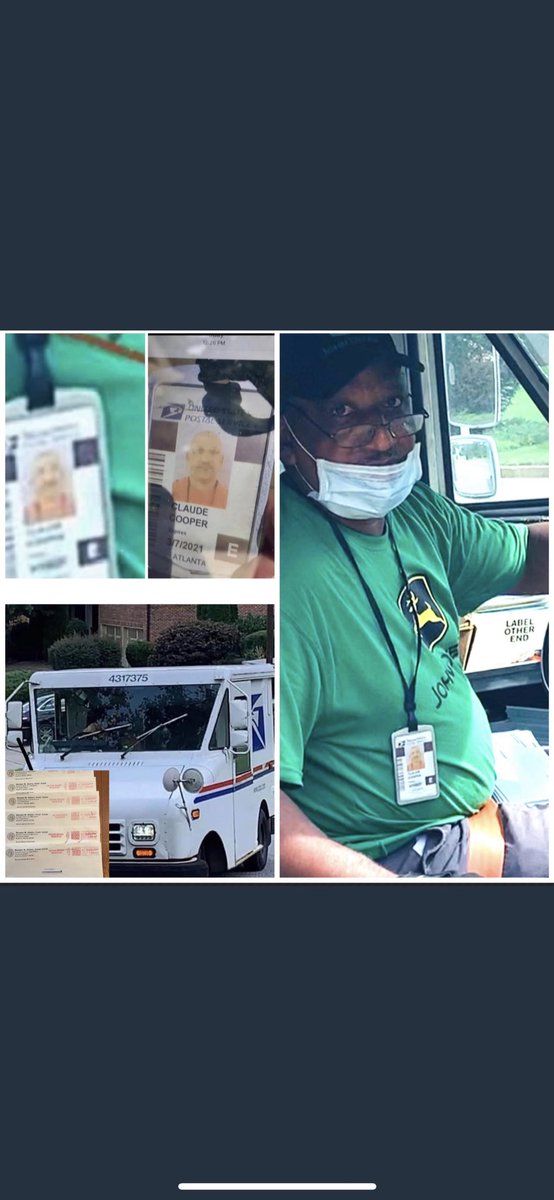 NinaMarie_WB's tweet photo. Our mail carrier hasn’t been seen on our route for yrs —these people have been showing up on our route —none of them work for the postal service
#mailcarrierscheme @USPS #mailfraud #PowderSprings #ATL #USPIS #USPS https://t.co/KtX6i7Zvmm