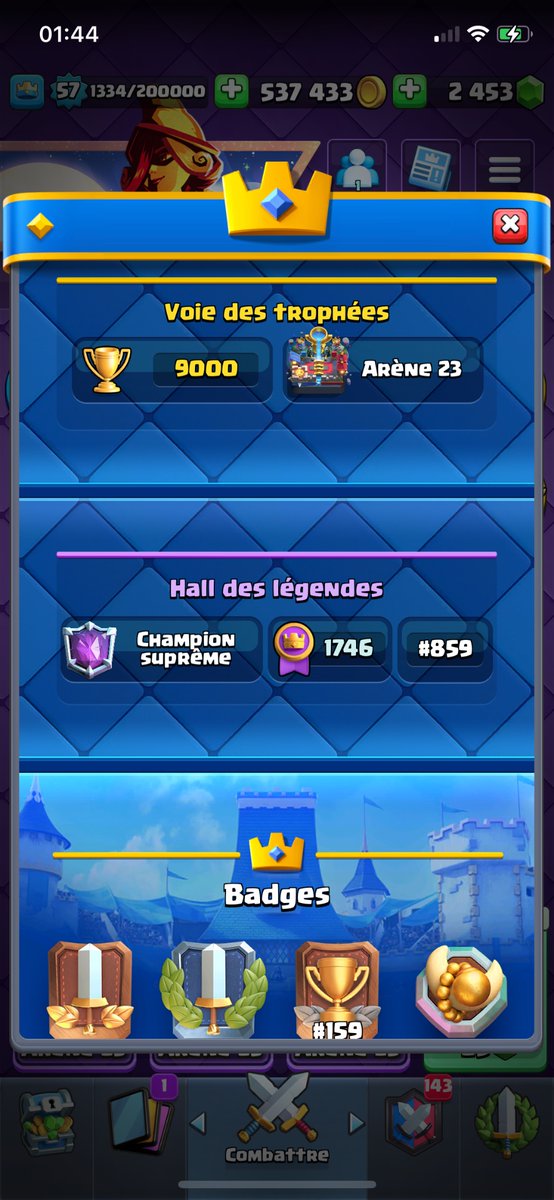 De retour dans le top 1k 1 an après le ban 😜