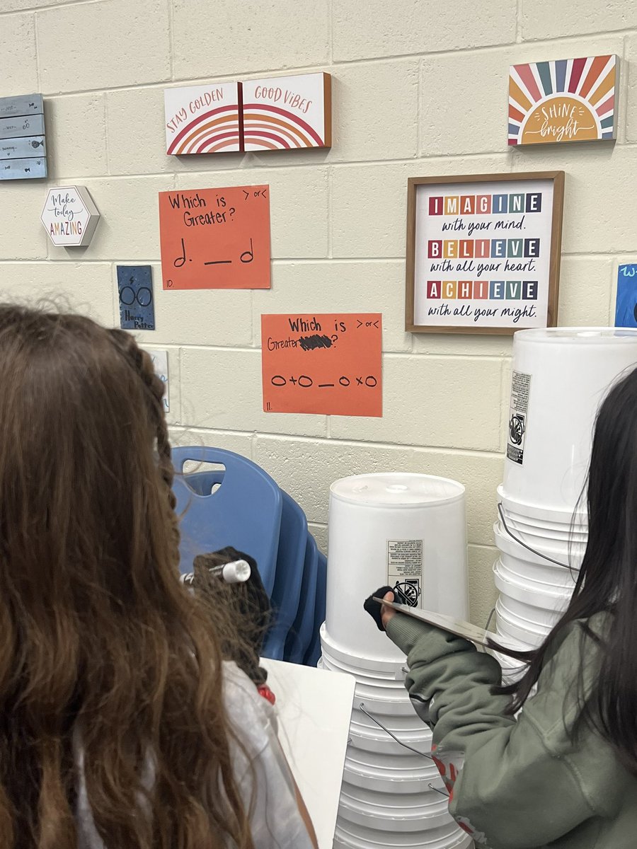 Who knew you could do math in music? Ms. Johnson’s 3rd-5th graders are using their knowledge of note values to do addition, subtraction, multiplication, &amp; comparison skills. What a great way to integrate math!➕🎶✖️ #TeamRiverbank #EquipoRiverbank #WhateverItTakes