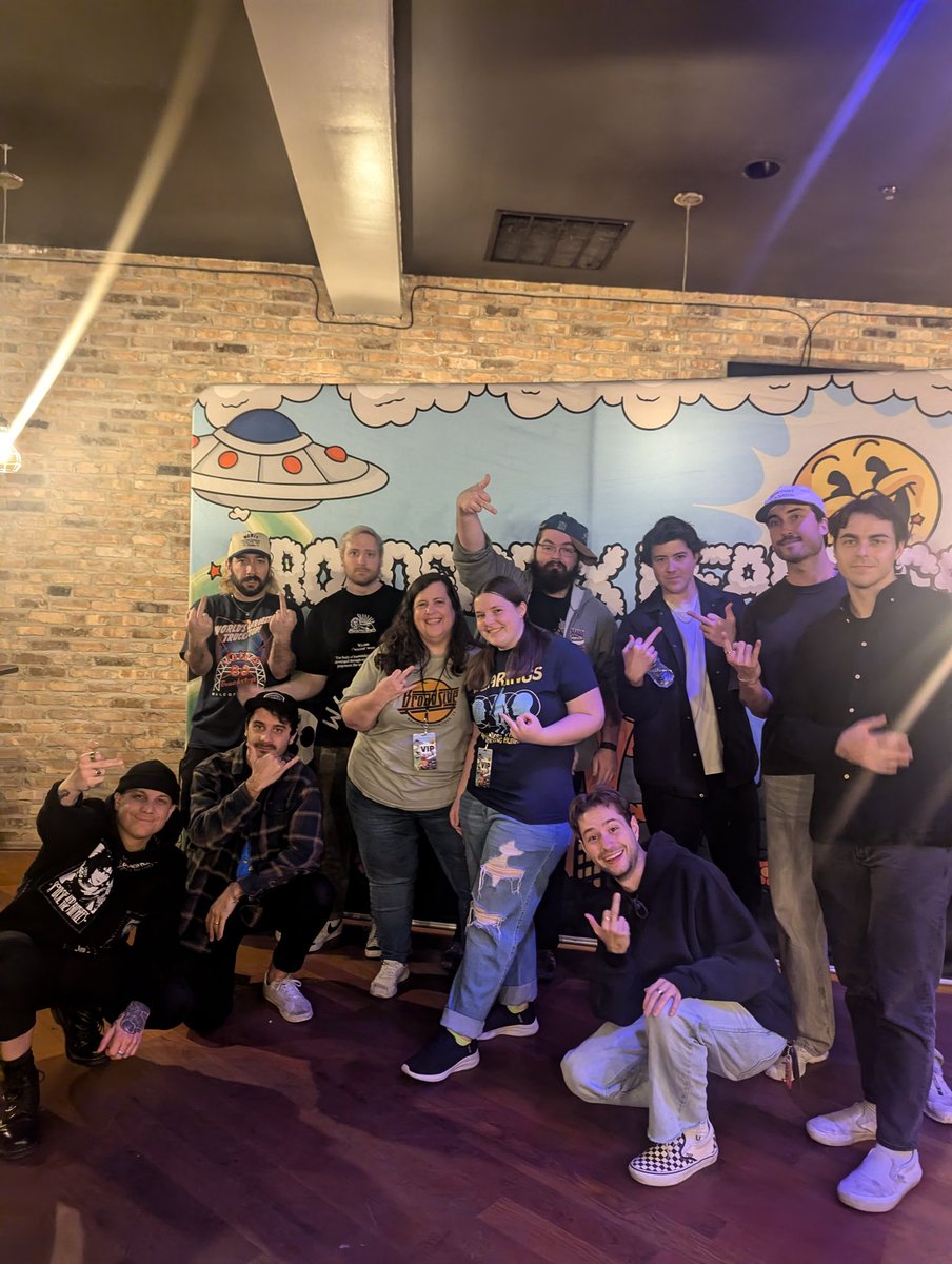 When you splurge on the meet and greet and both bands flip you off <a href="/bearingsband/">Bearings</a> <a href="/Broadside_/">Broadside</a>