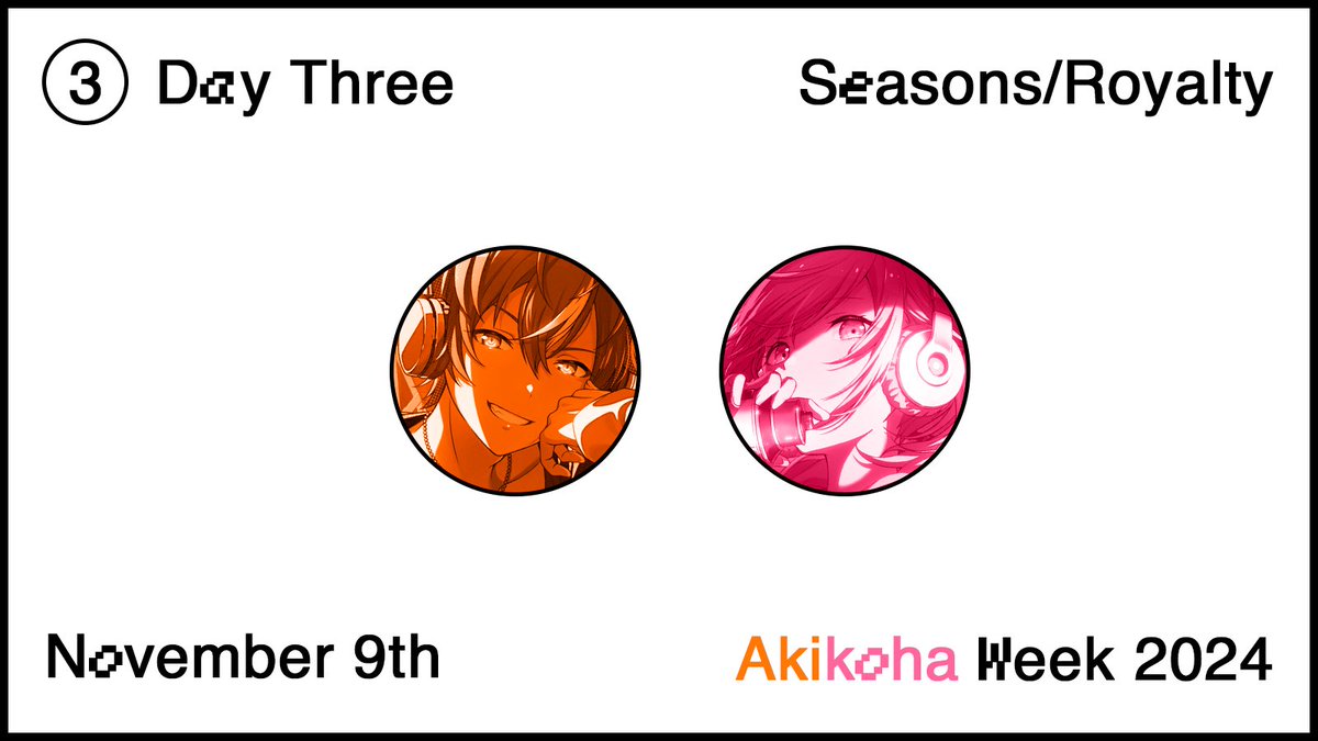 akkhweek's tweet photo. Day 3 - Seasons/Royalty ♡

Royalty was one of our most requested prompts for this year!

#akikohaweek2024 https://t.co/NMeMTxMeDx