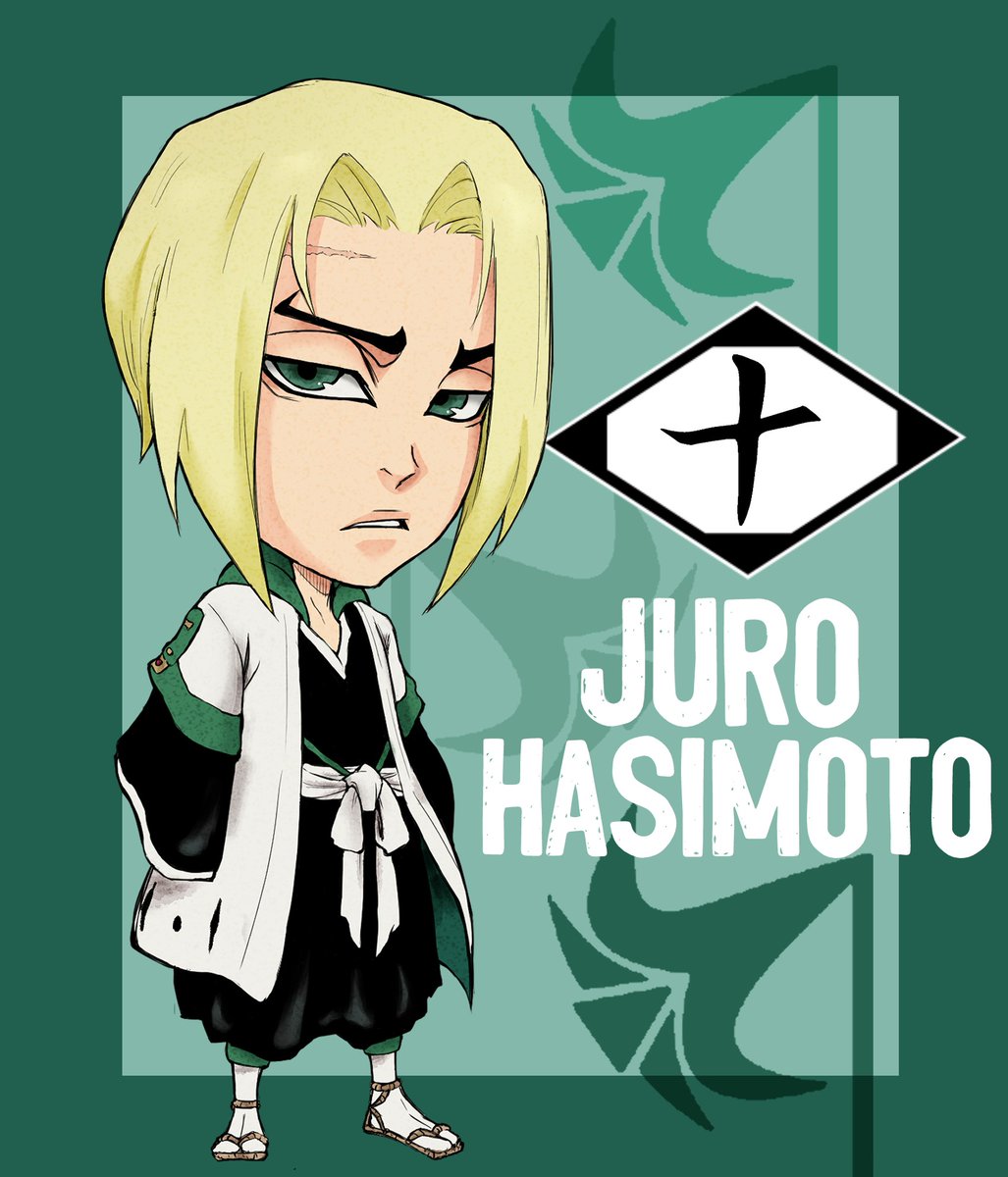Masked_Void_'s tweet photo. 10th Division Captain Juro Hashimoto
Juro is strict about cleaning and takes delight in taking care of an assortment of birds. 
His Zanpaktou name is "Tenpo" and it's release command is 
"Stare Upon the Earth"

#BLEACH #Bleachfanart https://t.co/PMowsru8aS