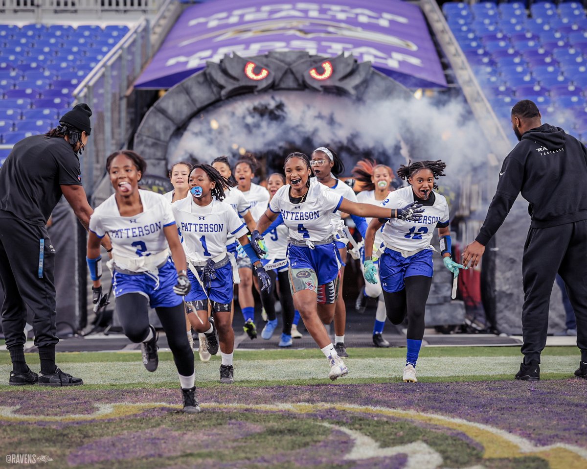 Friday night is for girls flag.

We hosted the 2024 Maryland High School Girls Flag Football Championship game at M&amp;T Bank.