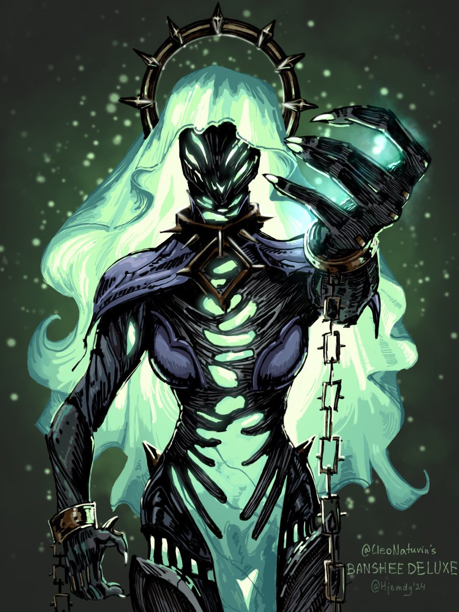 Karo♦ (@hjemdg) on Twitter photo Decided to draw <a href="/CleoNaturin/">Vik / Cleo Naturin</a> 's Banshee Deluxe today! She's so beautiful I need her in the game asap #warframefanart #tennocreate Decided to draw <a href="/CleoNaturin/">Vik / Cleo Naturin</a> 's Banshee Deluxe today! She's so beautiful I need her in the game asap #warframefanart #tennocreate