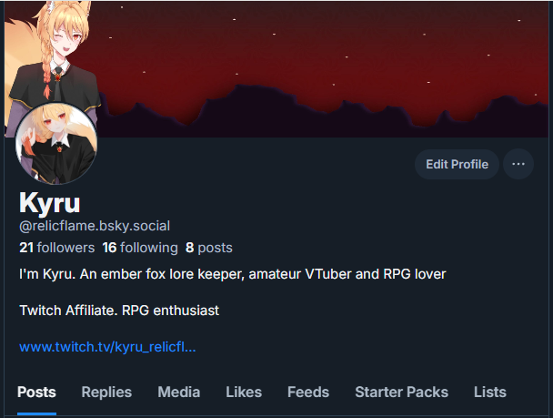 Kyrsaku Kyru 🦊 🔥 Relicflame tweet media