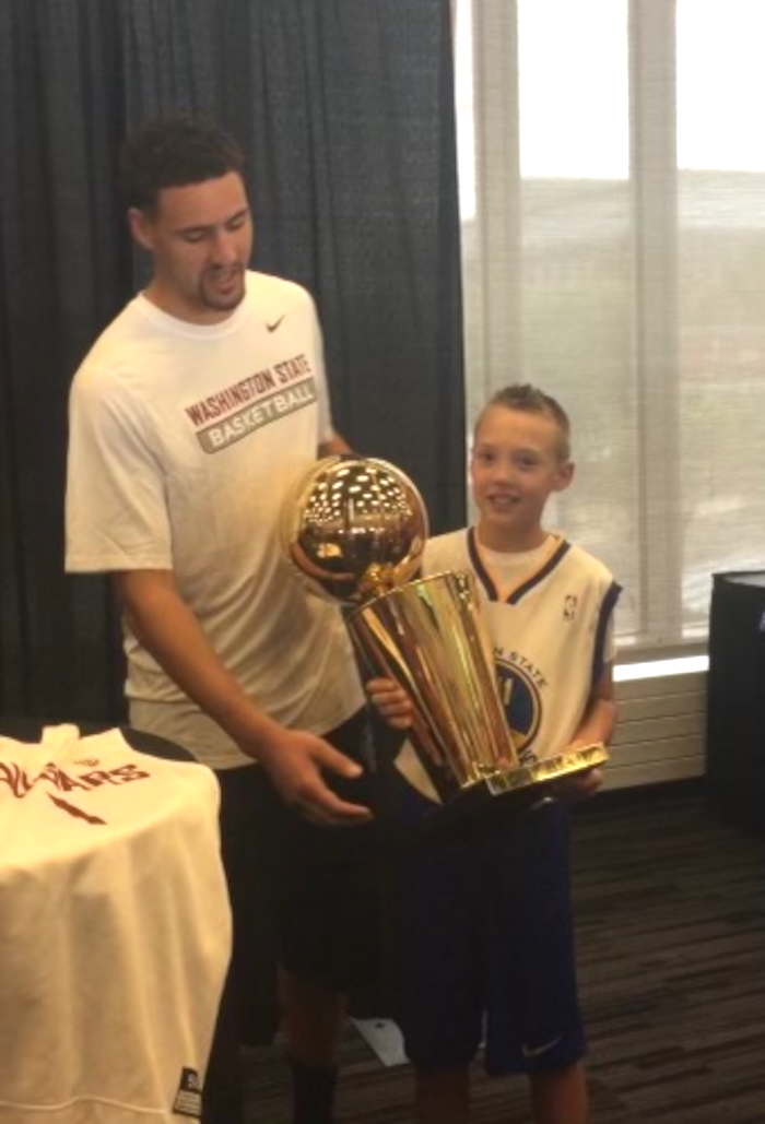 COUGFANcom (@cougfancom) on Twitter photo Pic of a young <a href="/ParkerGerrits/">PARKER GERRITS</a> with <a href="/KlayThompson/">klay thompson</a>. Photo courtesy Gerrits family #GoCougs #Wazzu <a href="/WSUCougarsMBB/">Washington State Men's Basketball</a> Pic of a young <a href="/ParkerGerrits/">PARKER GERRITS</a> with <a href="/KlayThompson/">klay thompson</a>. Photo courtesy Gerrits family #GoCougs #Wazzu <a href="/WSUCougarsMBB/">Washington State Men's Basketball</a>