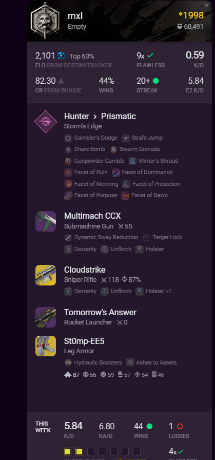 DistrixGames's tweet photo. @A_dmg04 can you ban this destiny account for hacking mxl#6940 as he has hijacked my mates steam account and is currently playing and hacking in trials. https://t.co/y1Wdr11QI9