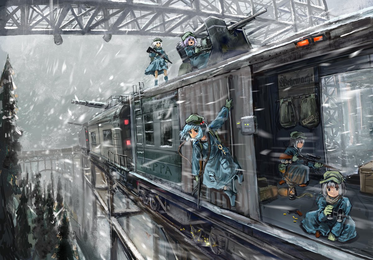 Simumu_198012's tweet photo. #東方Project kappa train https://t.co/XuJtbxIN9j