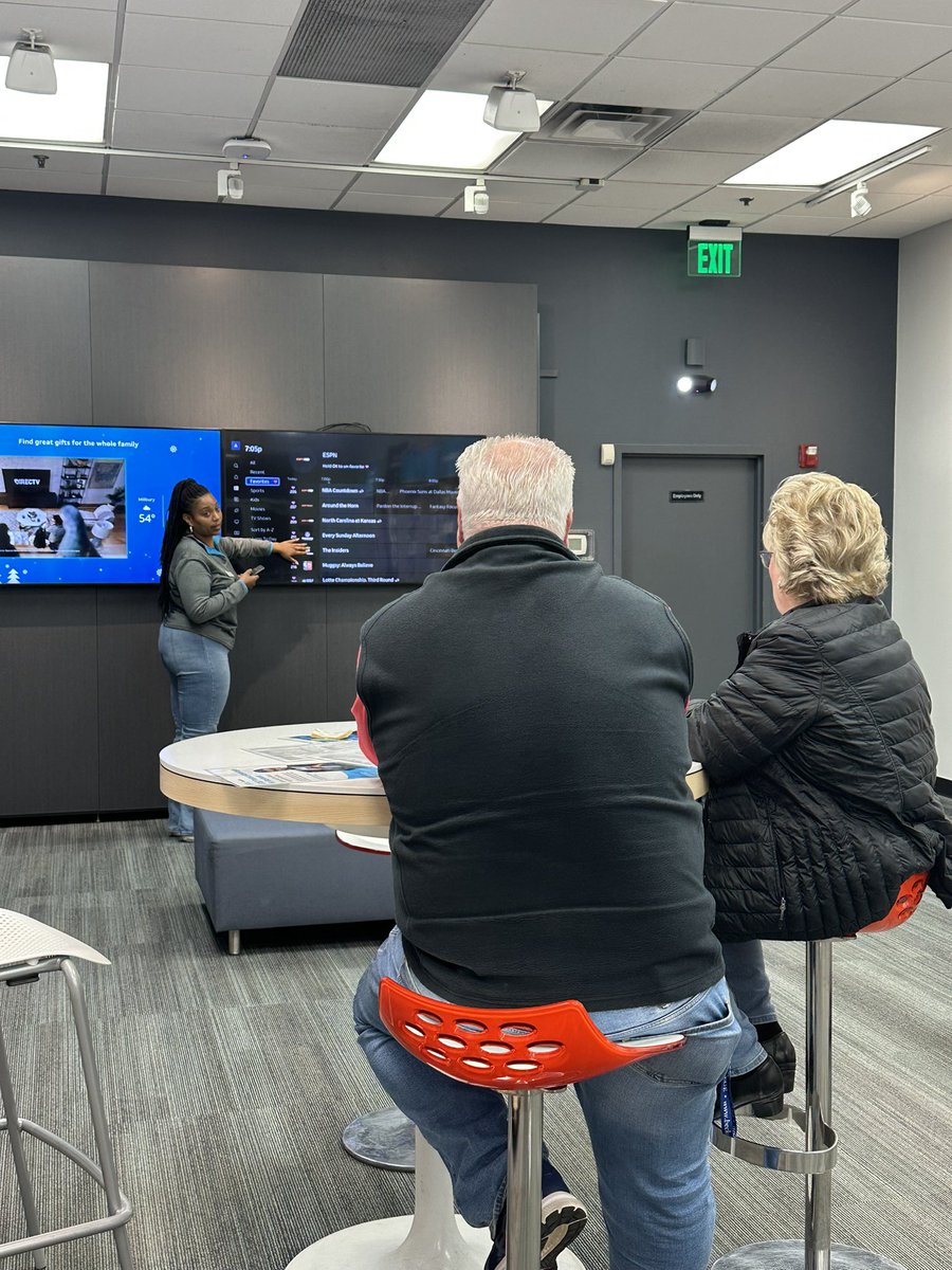 Janell loves DIRECTV with there easy and updated guide &amp; google voice remote. No matter the time, she’s ready to show them what we have to offer ! <a href="/TheNEStates/">Northeast States</a> #OurNE #LifeAtATT