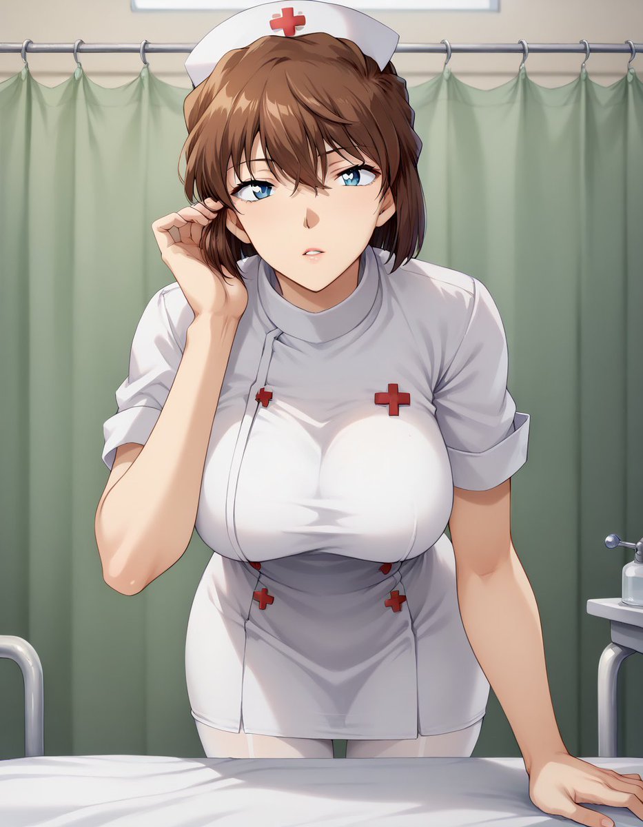 Maeros202212's tweet image. 119番の日。なのでナースな志保さん。