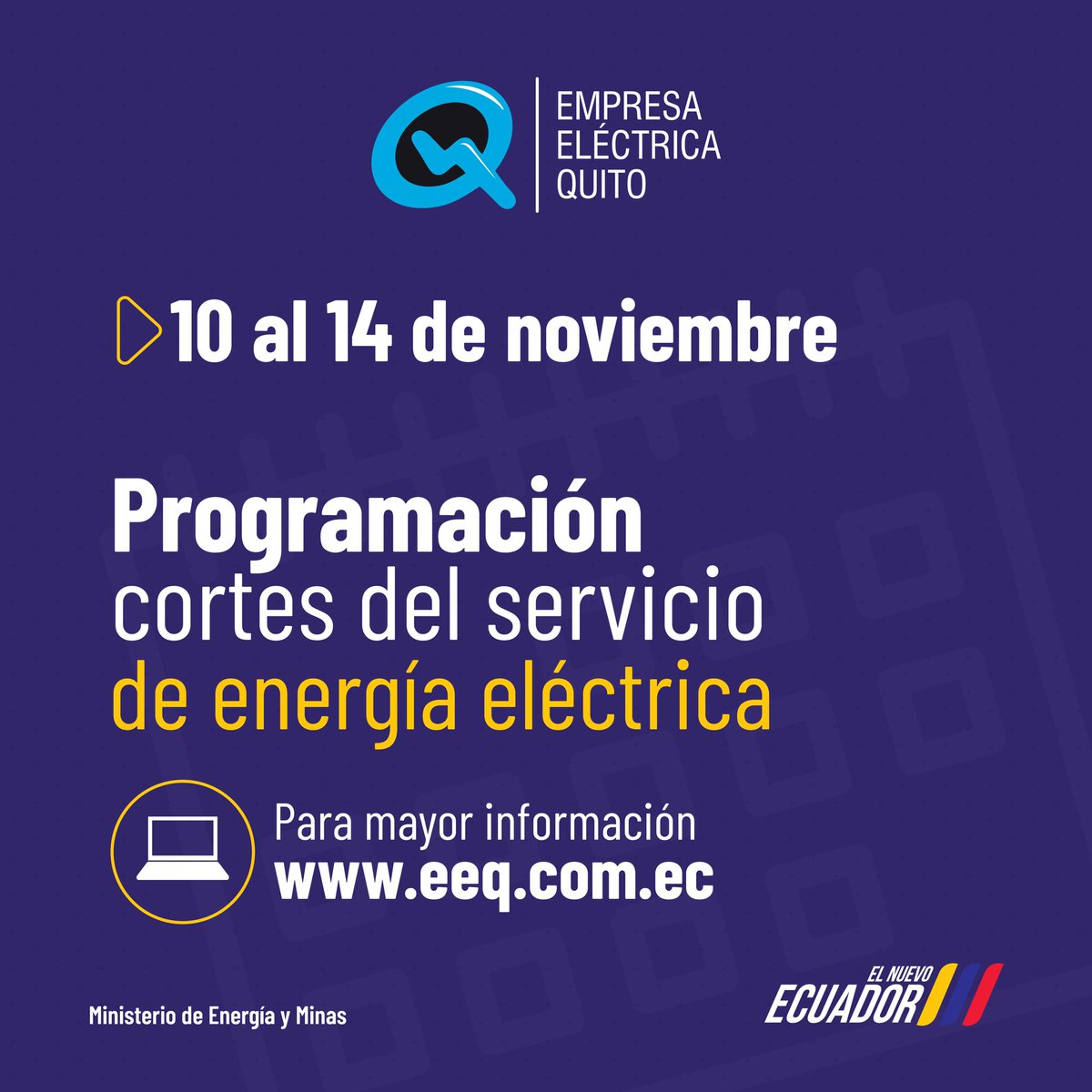 Empresa Eléctrica Quito tweet media