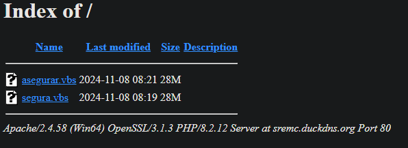 DarkWebInformer's tweet image. 🚨#OpenDir

hxxp://sremc.duckdns.org