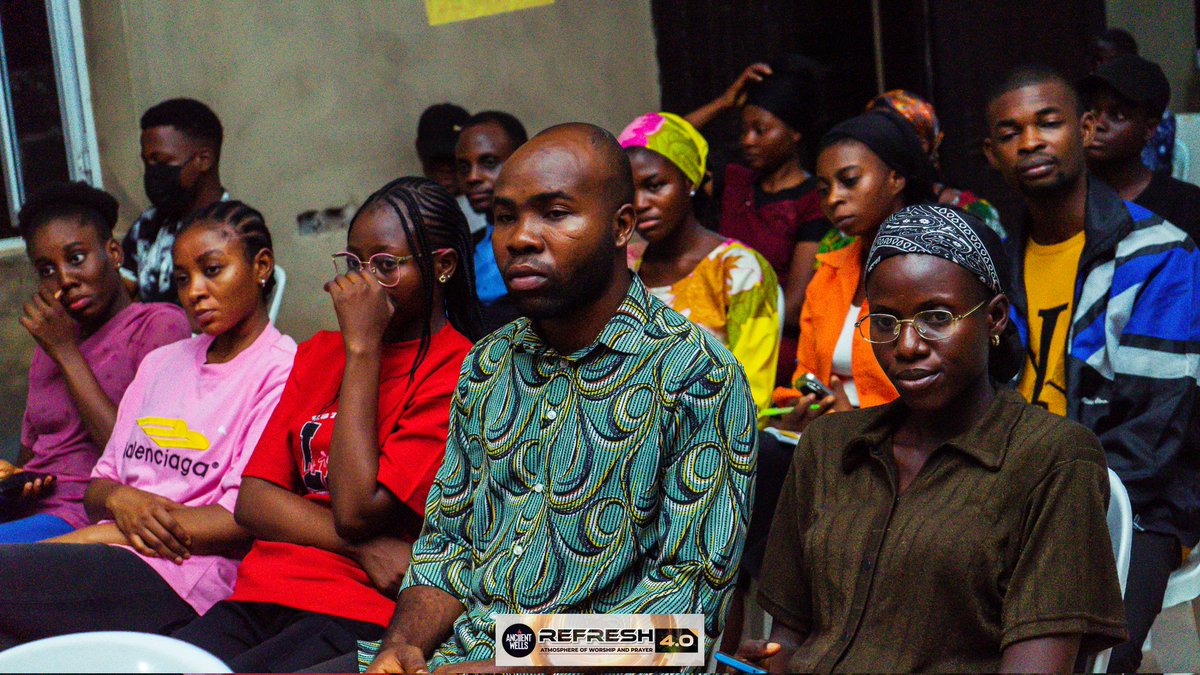 Ancient_Wells's tweet photo. This is a night of deliverance and clarity therefore we seek and pray for breakthrough and clarity in every area of our life - Pastor. Dr. Adeola Oduyebo
#Refresh #Vigil #Prayer #Revival #Worship #PropheticPortal #AncientWellsRefresh #AncientWells https://t.co/YAn9aIkbEA