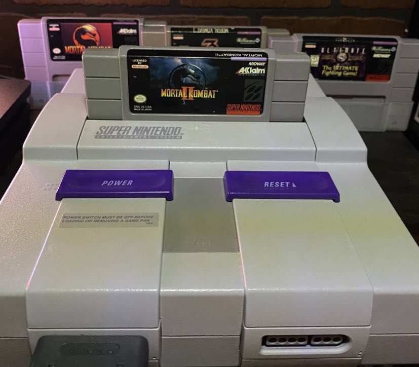MK_habit_addict's tweet photo. I put a shitload of miles on my SNES with MK games! #MortalKombat🐉 https://t.co/iJXeKU2IzA
